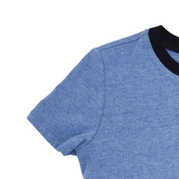 Andy and Evan Blue Dinosaur pocket tee NWT size 2T - Picture 3 of 6